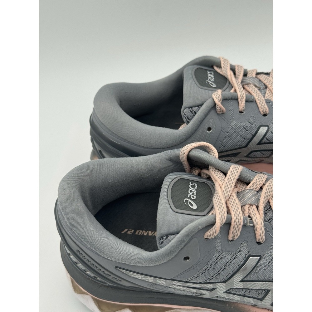 ASICS Gel-Kayano 27 Women's Running Shoes Size 9 Gray Peach 1012A649 - Picture 5 of 13